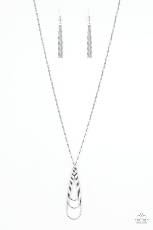 The Big Three Silver Necklace