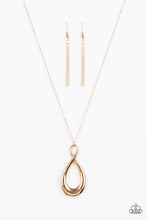 Load image into Gallery viewer, Twisted Tranquility Gold Necklace