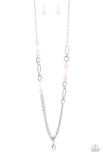 POP-ular Opinion Pink Lanyard