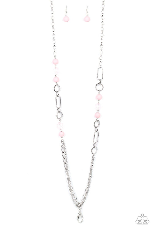 POP-ular Opinion Pink Lanyard