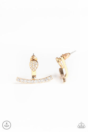 Glowing Glimmer Gold Earring