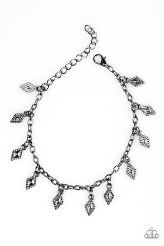 Diamond Dunes Black Bracelet