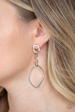Load image into Gallery viewer, Twisted Trio Silver Earring