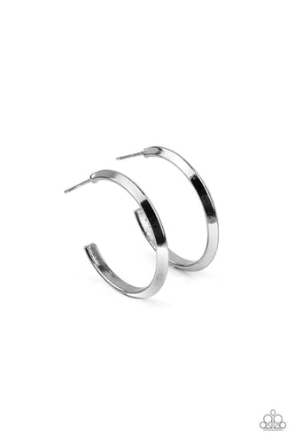 On The Brink Black Earring