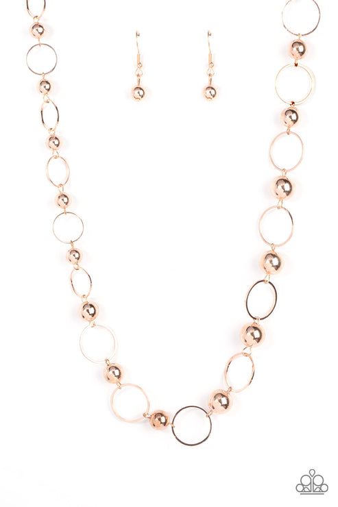 Metro Milestone Gold Necklace