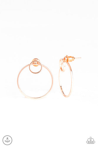 Spin Cycle Gold Earring