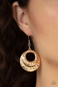 Perfectly Imperfect Gold Earring