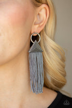 Load image into Gallery viewer, Oh My GIZA Silver Earring
