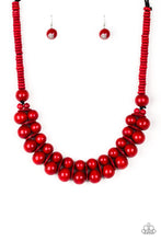 Load image into Gallery viewer, Caribbean Cover Girl Red Necklace