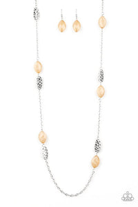 Beachfront Beauty Brown Necklace