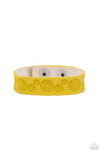 Follow The Wildflowers Yellow Bracelet