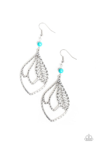 Absolutely Airborne Blue Earring