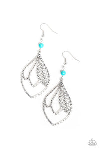 Absolutely Airborne Blue Earring