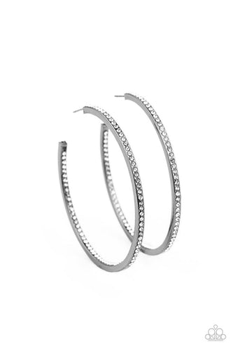 Marquee Magic Black Earring