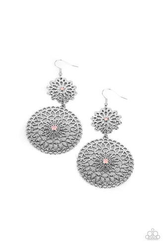 Garden Mantra Pink Earring