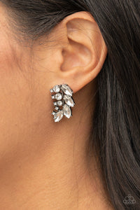 Flawless Fronds White Earring