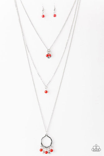 Texas Tempest Red Necklace