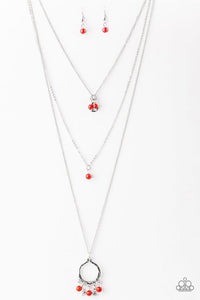 Texas Tempest Red Necklace