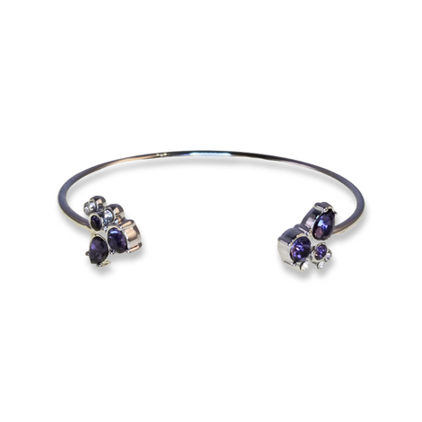 Going For Glitter Purple Bracelet