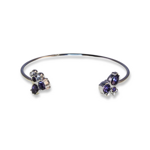 Going For Glitter Purple Bracelet