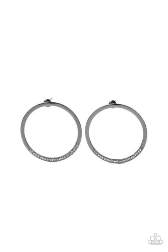 Spot On Opulence Black Earring