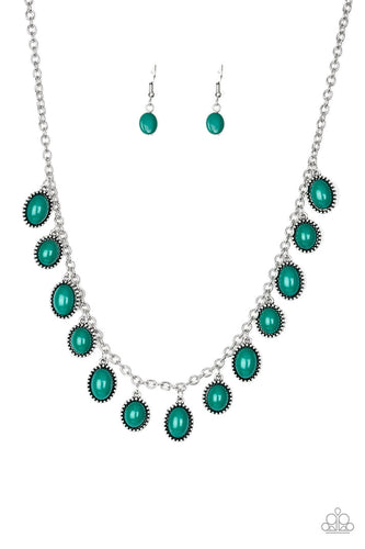 Make Some ROAM! Green Necklace