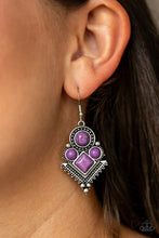 Load image into Gallery viewer, So Sonoran Purple Earring