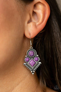 So Sonoran Purple Earring
