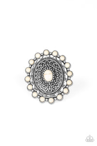 Mesa Mandala White Ring