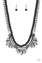 Load image into Gallery viewer, Bow Before the Queen Black Necklace