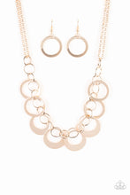 Load image into Gallery viewer, In Full Orbit Gold Necklace
