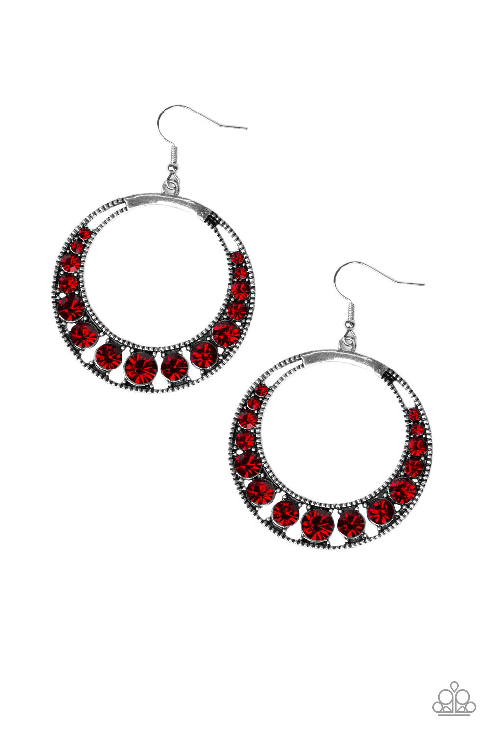 Ka-POW Dazzle Red Earring