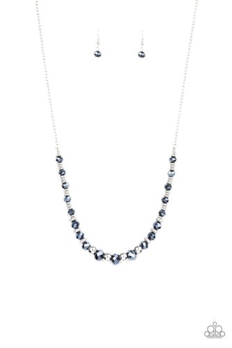 Stratosphere Sparkle Blue Necklace
