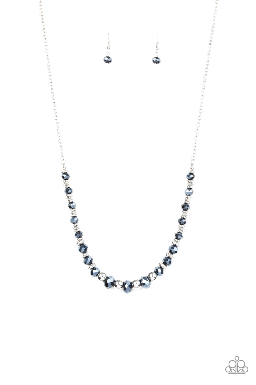 Stratosphere Sparkle Blue Necklace