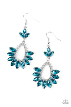 Load image into Gallery viewer, Extra Exquisite Blue Earrings