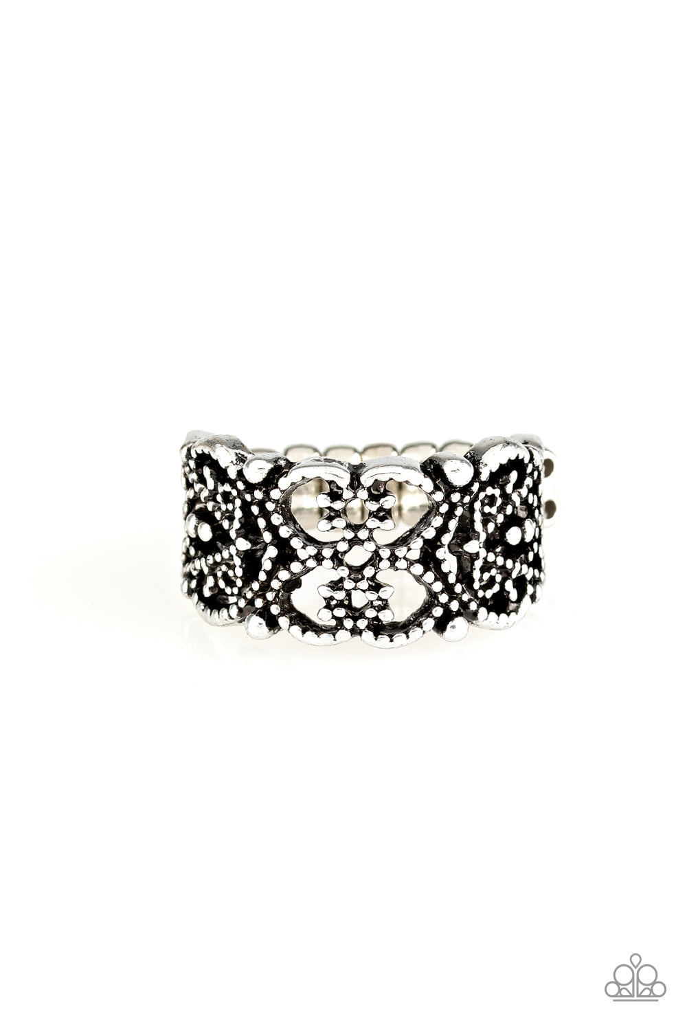 Tell Me How You Really FRILL Silver Ring