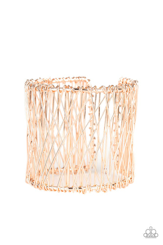 Work For Wire Gold Bracelet