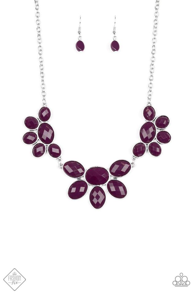 Flair Affair Purple Necklace