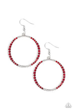 Load image into Gallery viewer, Risky Ritz Red Earring