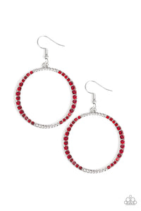 Risky Ritz Red Earring
