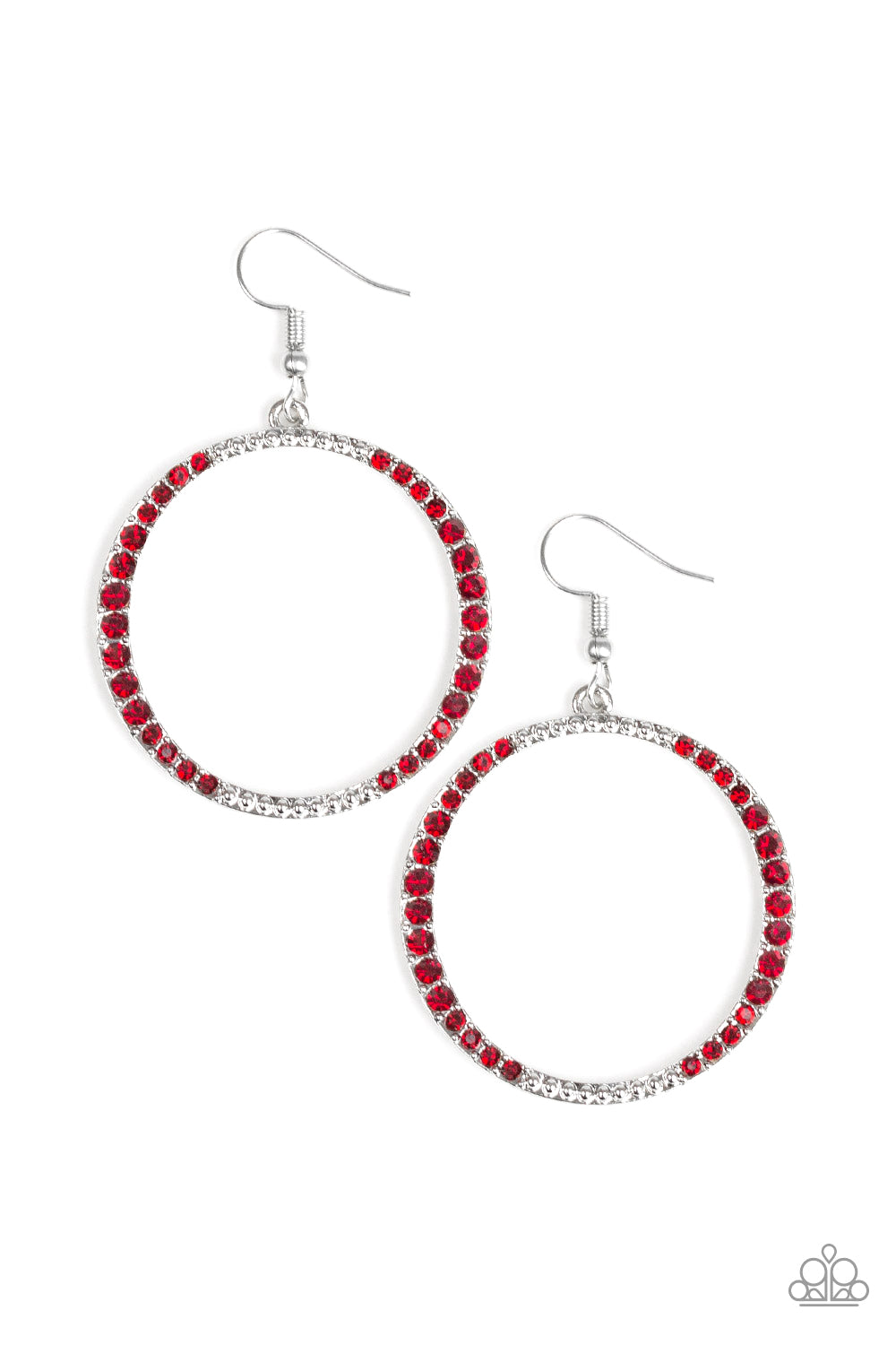 Risky Ritz Red Earring