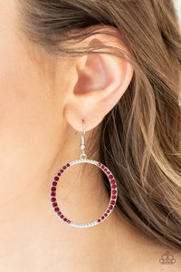 Risky Ritz Red Earring