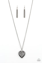 Load image into Gallery viewer, Victorian Valentine Black Necklace