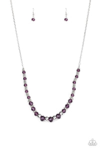 Stratosphere Sparkle Purple Necklace
