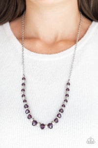Stratosphere Sparkle Purple Necklace