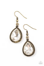 Load image into Gallery viewer, Talk Of The THRONE Brass Earring