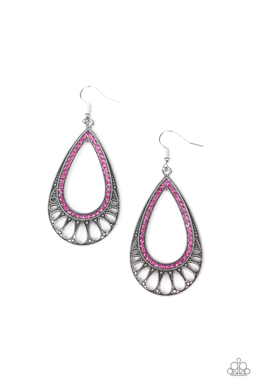 Royal Finesse Pink Earring