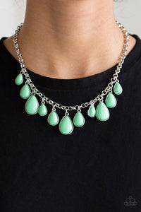 Jaw-Dropping Diva Green Necklace