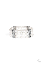 Load image into Gallery viewer, Ritzy Ritz White Bracelet