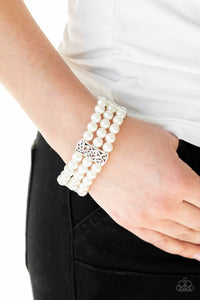 Ritzy Ritz White Bracelet